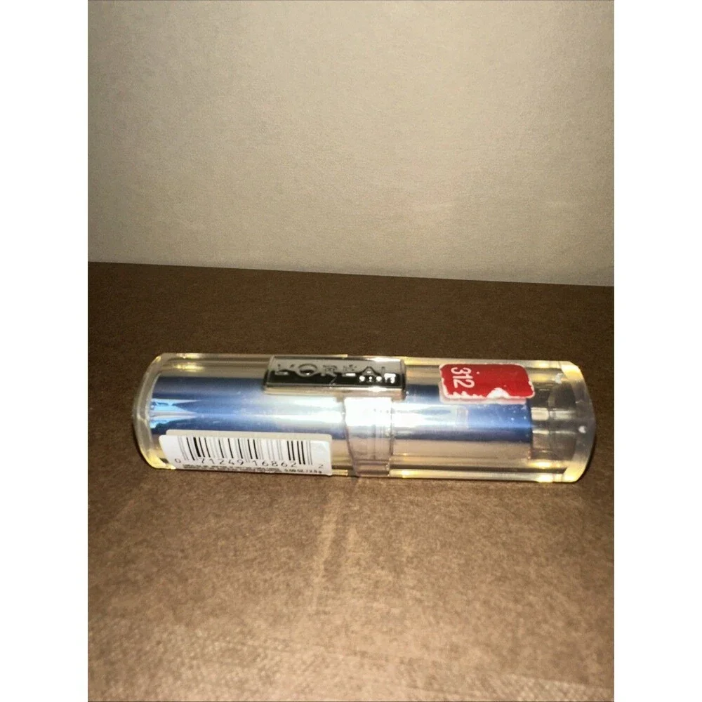 L'Oréal Paris Infallible Le Rouge Lipstick 312 RAVISHING RED, silver tube